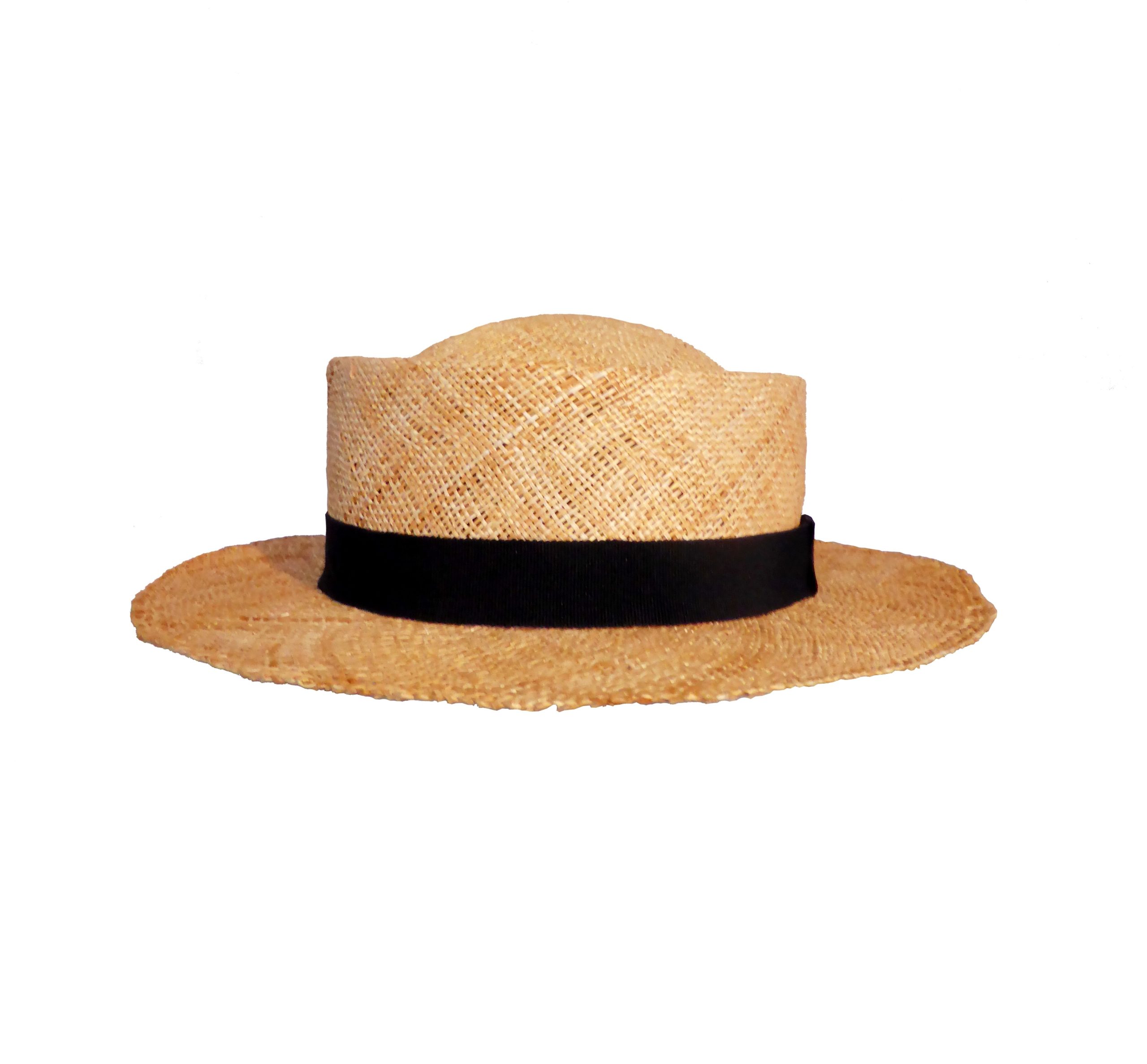 Bao straw hat